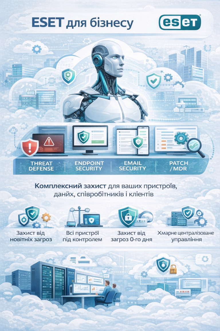 ESET для бізнесу: K2 ERP проти 1С/BAS — що отримує бізнес
