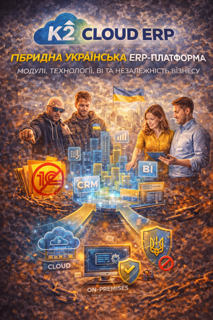 K2 ERP | K2 ERP — порівняння