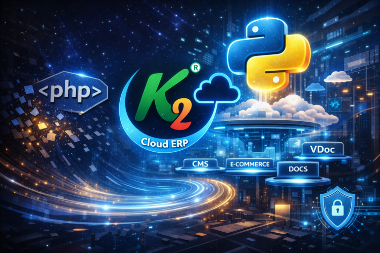 K2 ERP переходить на Python та припиняє масштабування PHP-продуктів