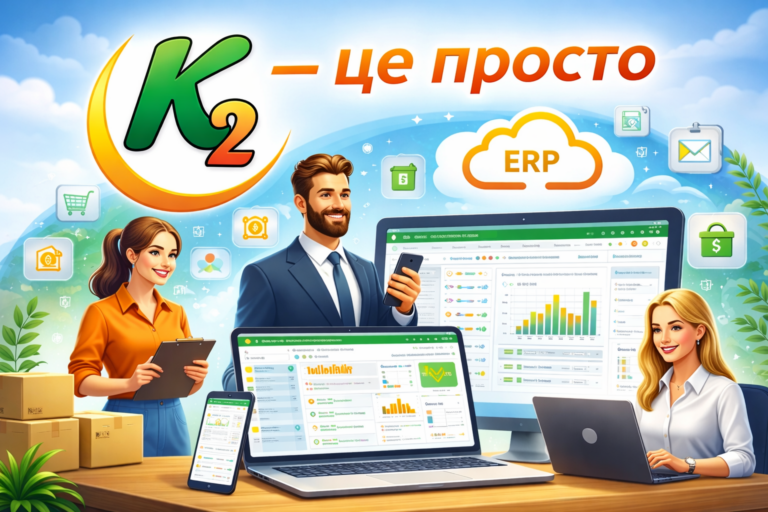 K2: K2 ERP проти 1С/BAS — що отримує бізнес: K2 — це просто
