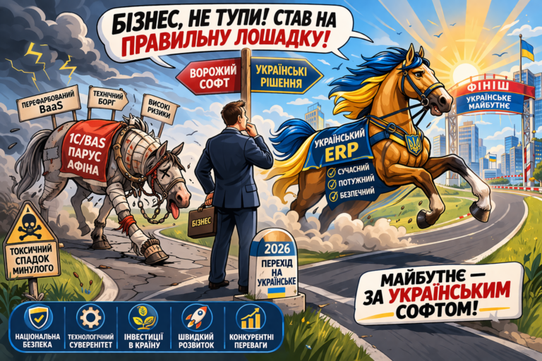 Ворожий софт приречений. Бізнесу час ставити на українське: K2 ERP проти 1С/BAS — що отримує бізнес: Ворожий софт приречений. Бізнесу час ста