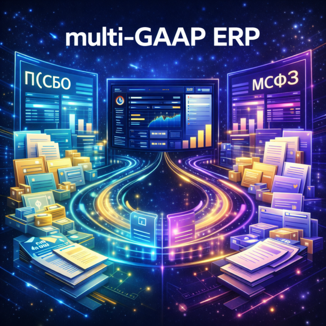 multi-GAAP: K2 ERP проти 1С/BAS — що отримує бізнес 1 multi-GAAP